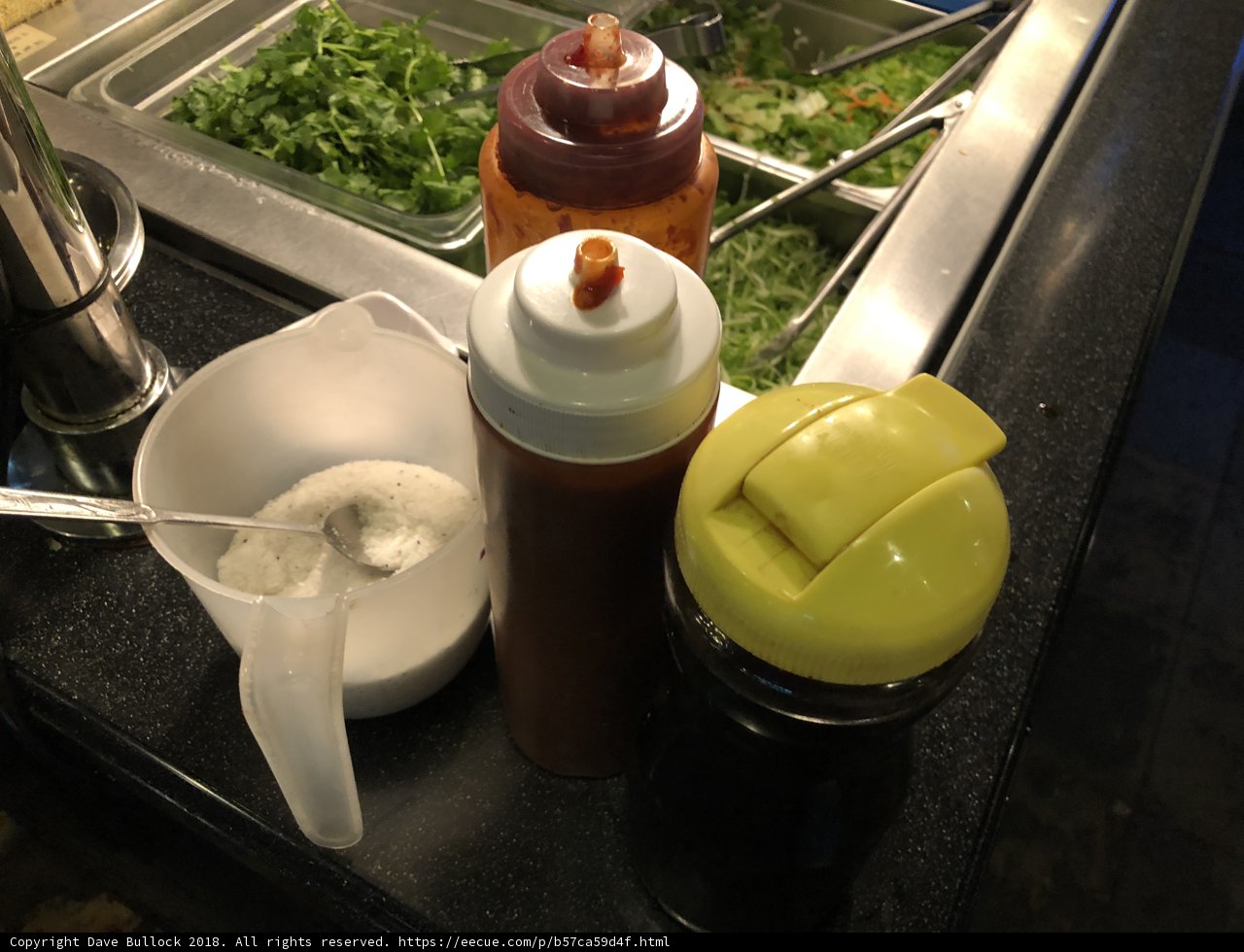Condiments Galore