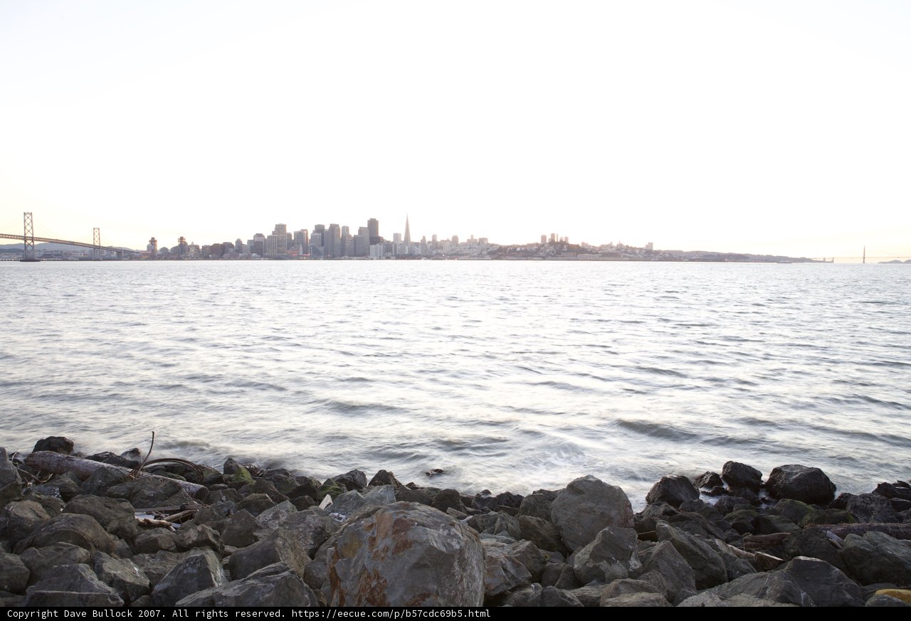 Bay View from Treasure Island Shores