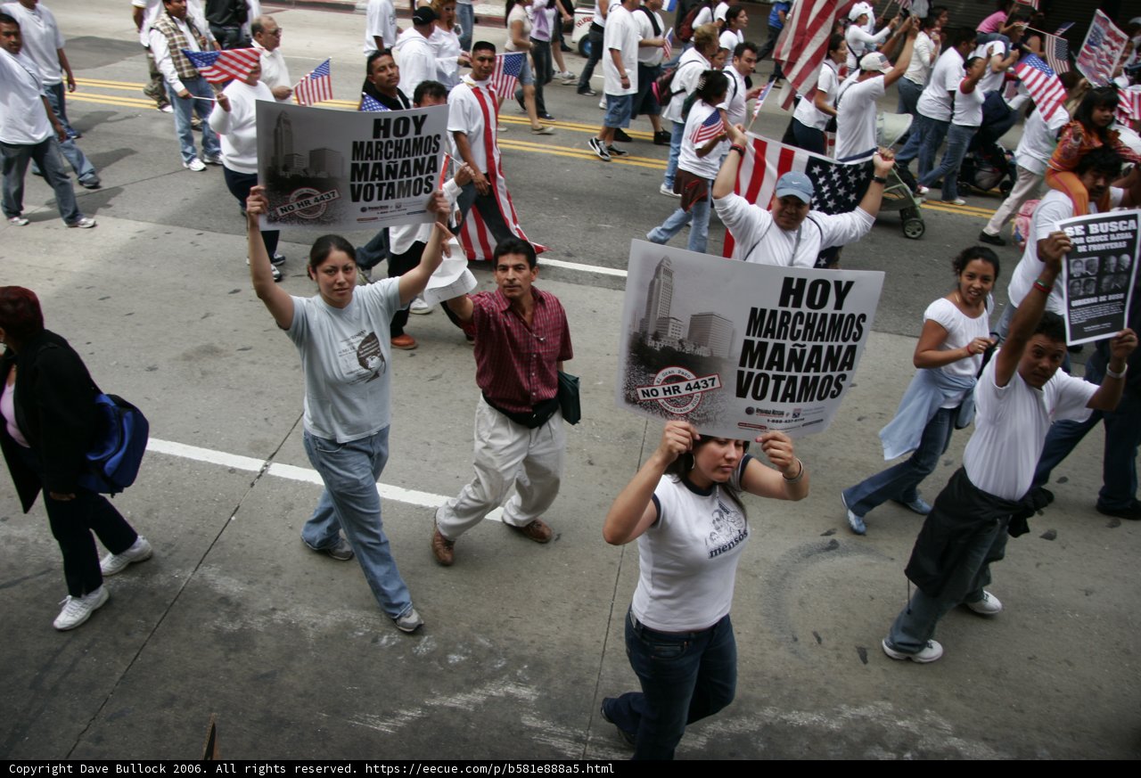 Protest Parade on the Street
