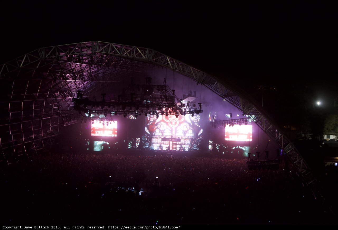 Nighttime Extravaganza on the Coachella Stage