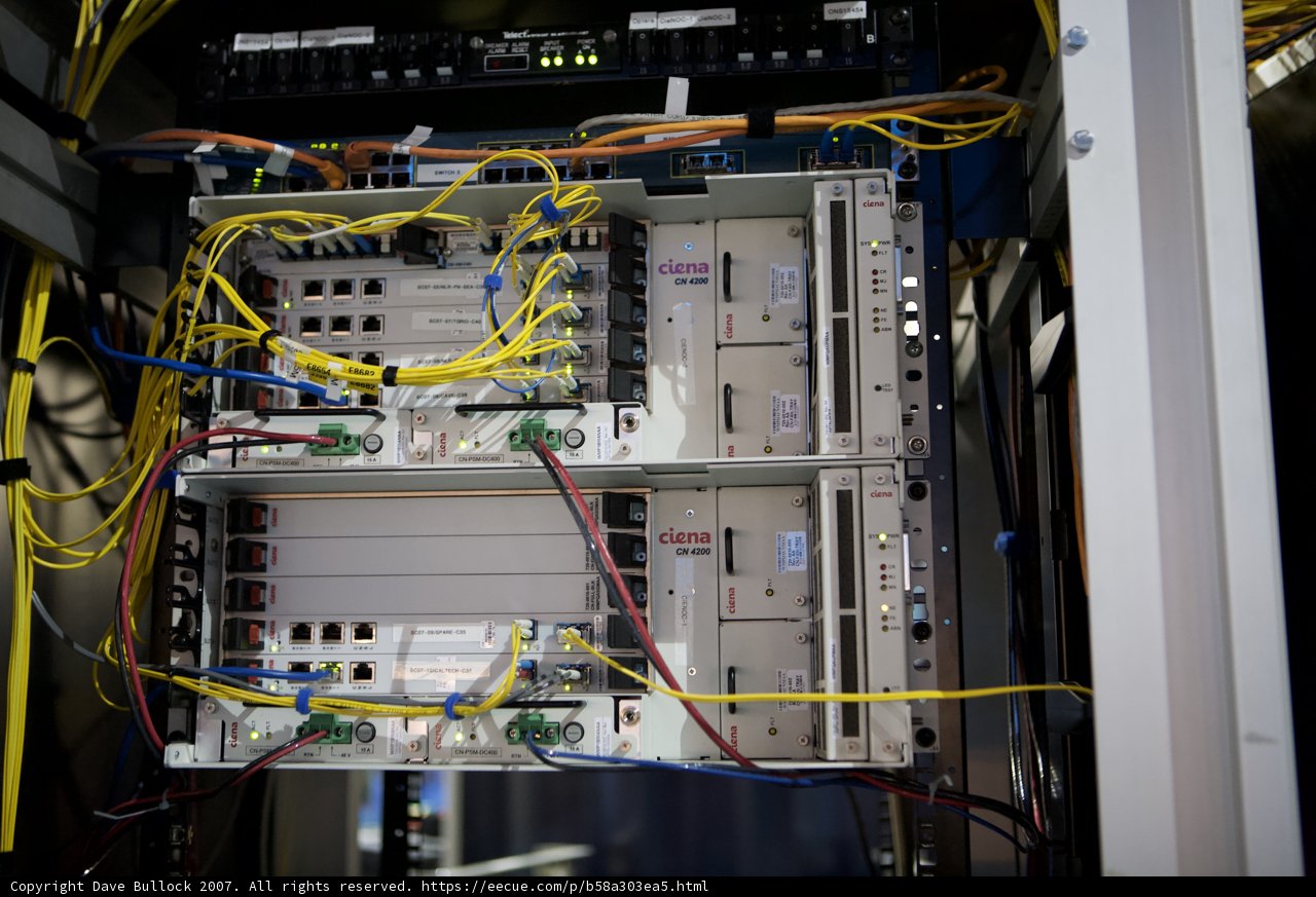 Tangled Wires in a Server Rack