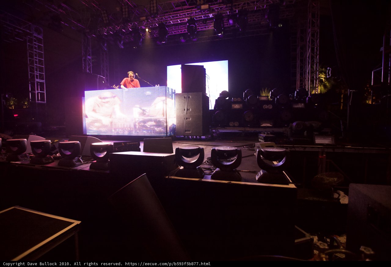 DJ Sets the Stage on Fire at Coachella
