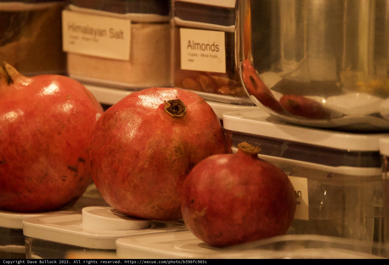 Pomegranate Harvest Display