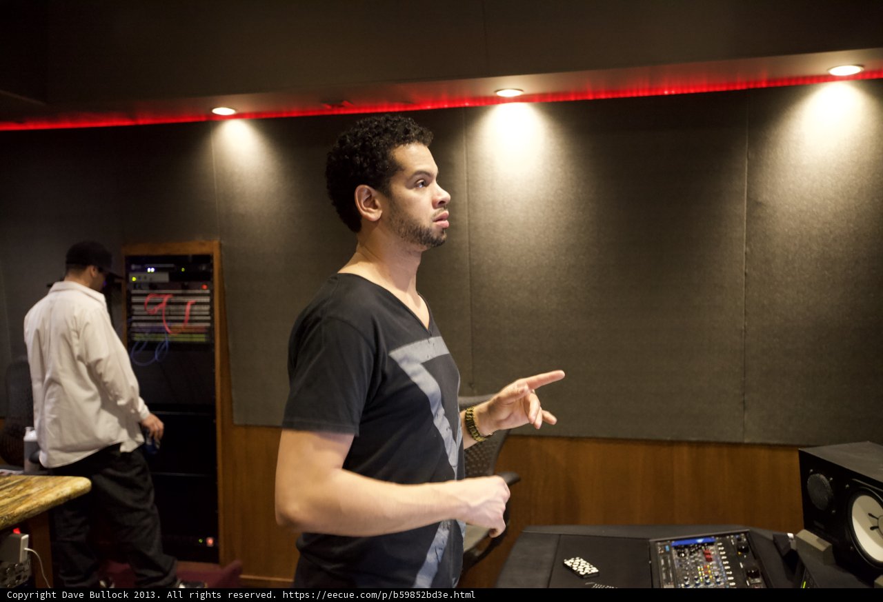 Marc Kinchen and the Mixing Board
