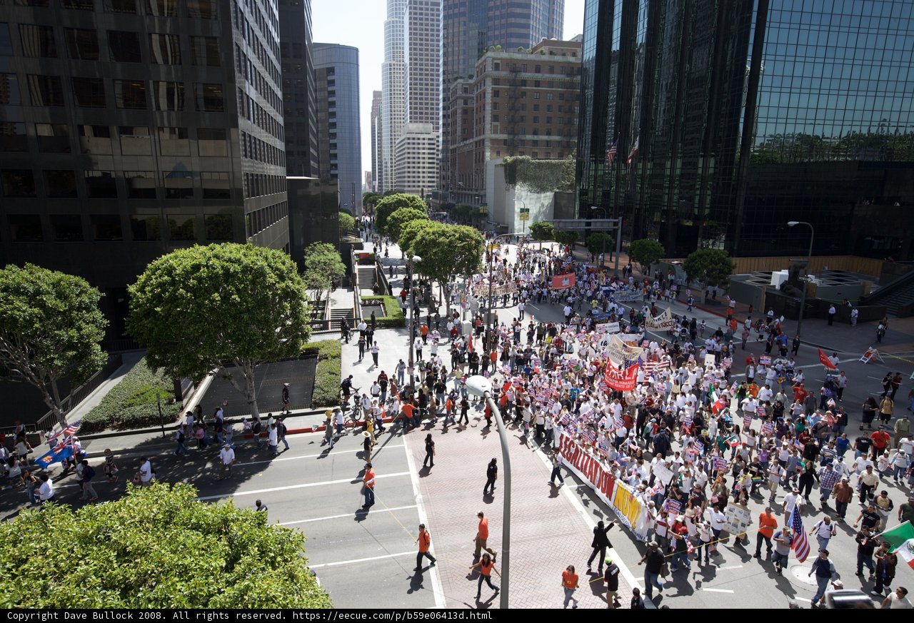 Mayday Rally March in a Metropolitan City