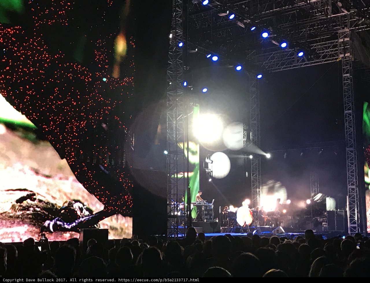 Rock Concert Electrifies Urban Crowd