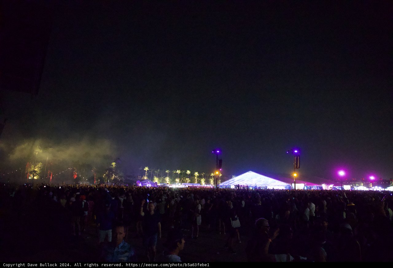 Electric Nights: Coachella 2024 Under the Stars