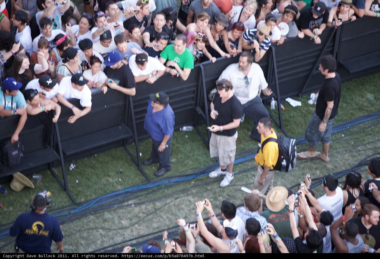 Backpack Man Takes the Stage at Coachella