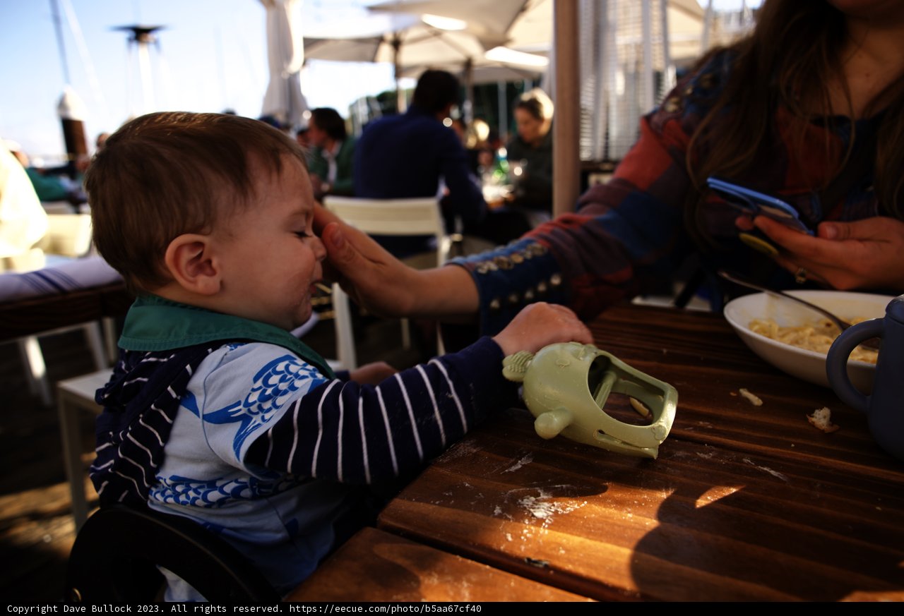 Cherishing Motherhood Moments at a Café
