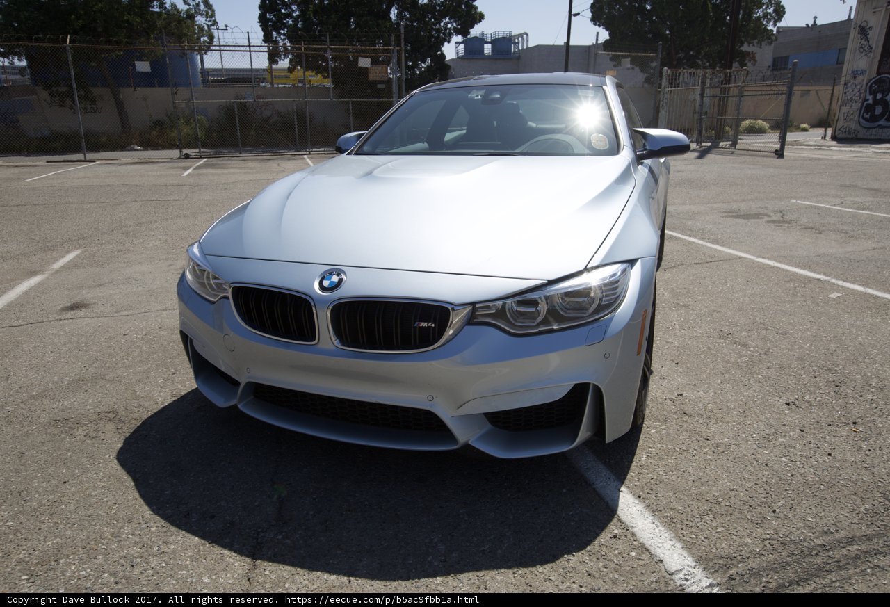 Parked BMW M4 Coupe