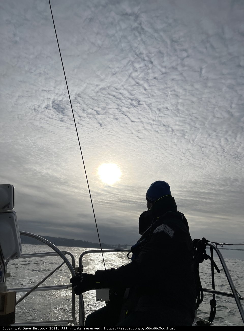 Sailing into the Golden Sunset
