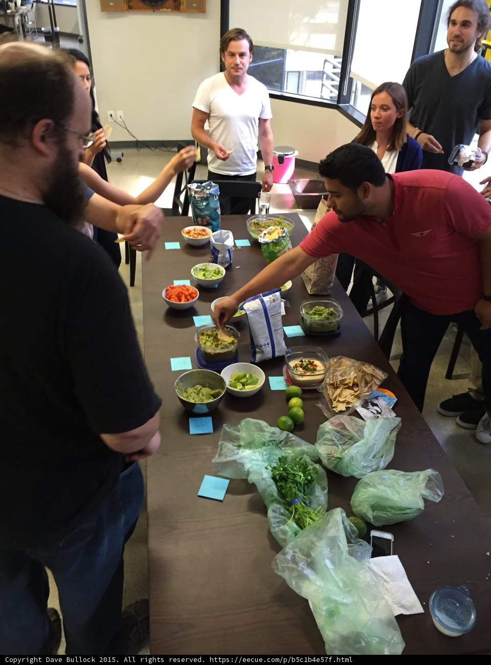 Guacamole Making Station