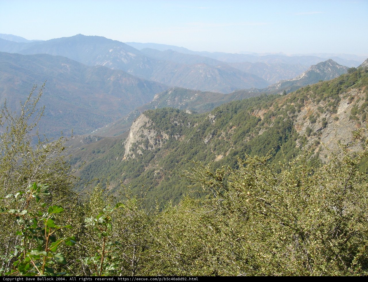 Majestic View of a Wilderness Mountain Range