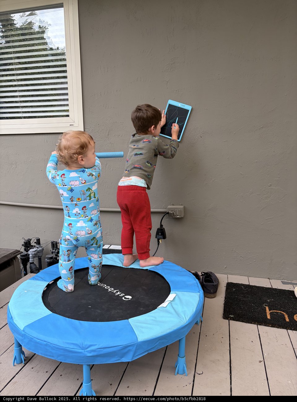 Trampoline Tablet Time