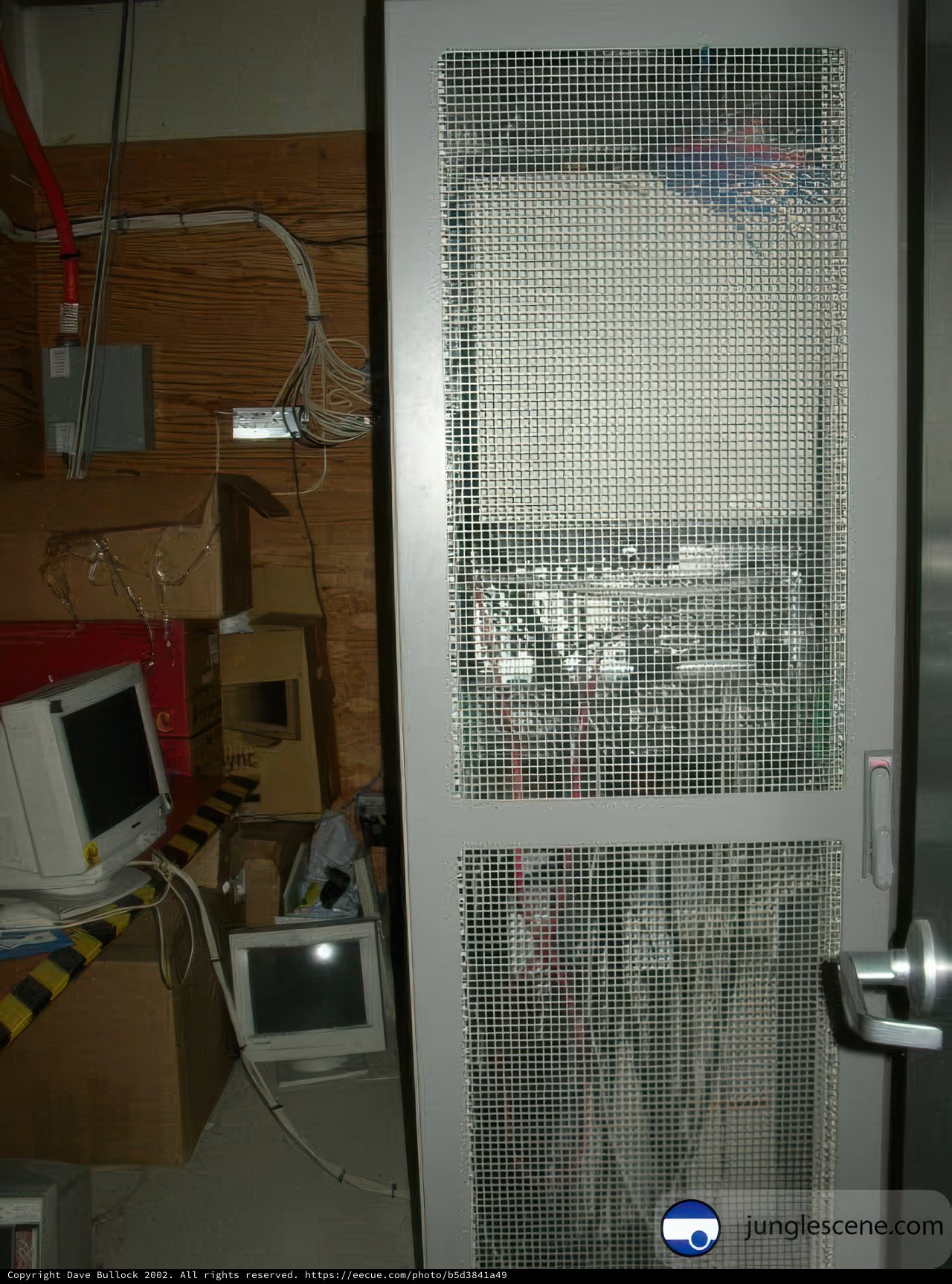 Vintage Computer Hardware Cabinet