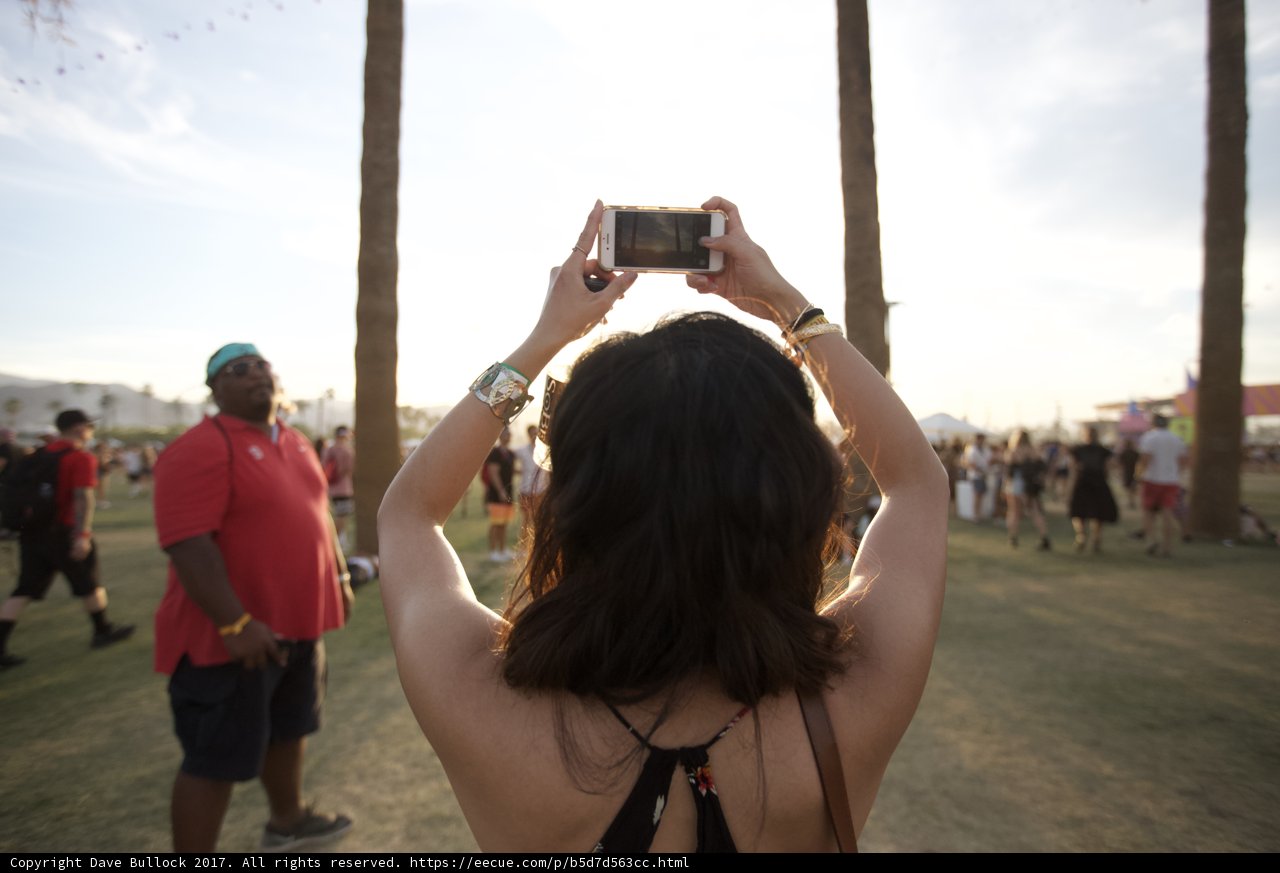 Capturing Memories at Coachella
