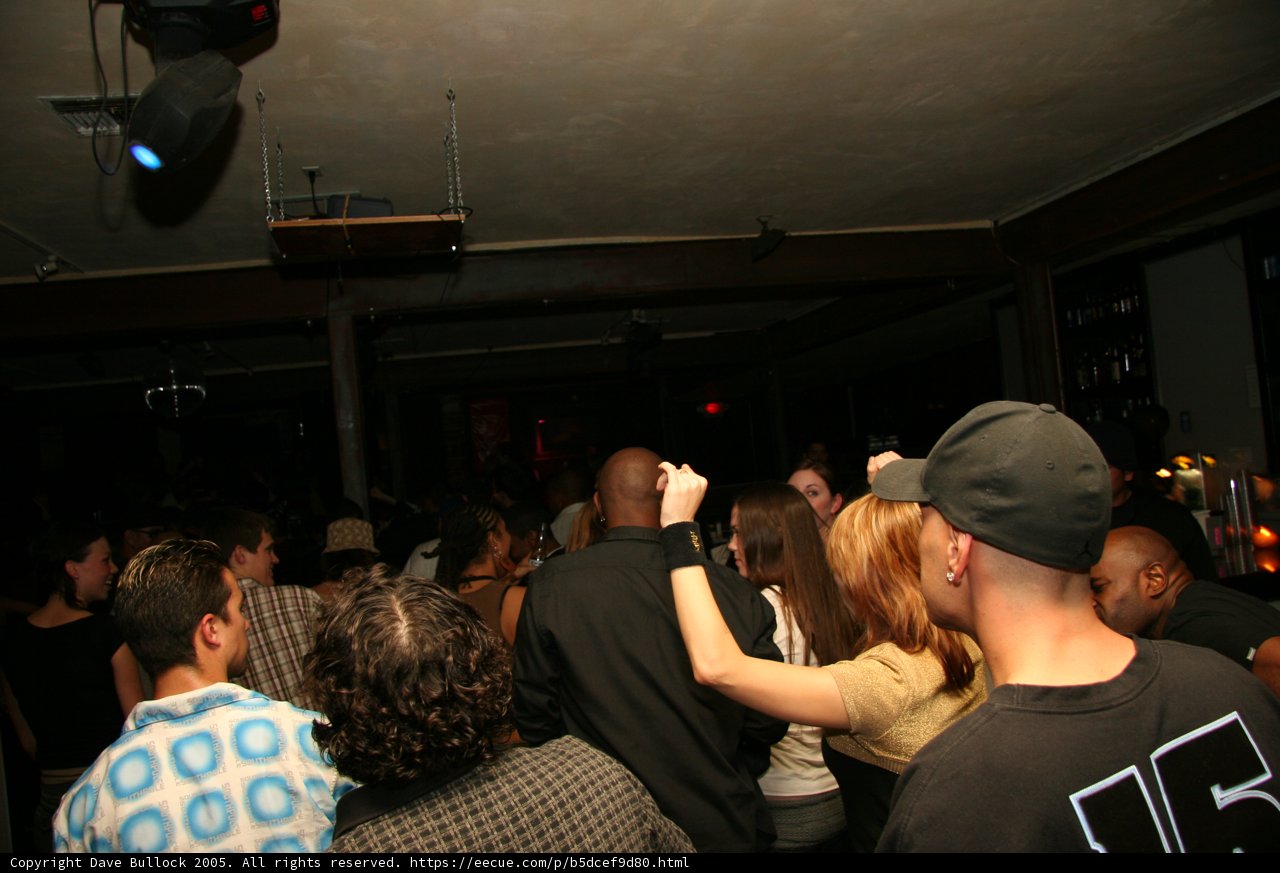 Party Crowd at Urban Nightclub