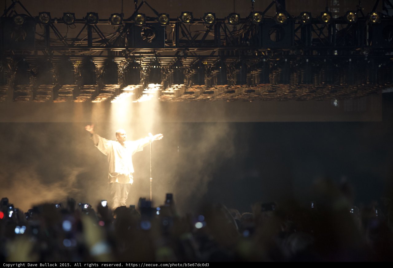 Kanye West Messianic Pose