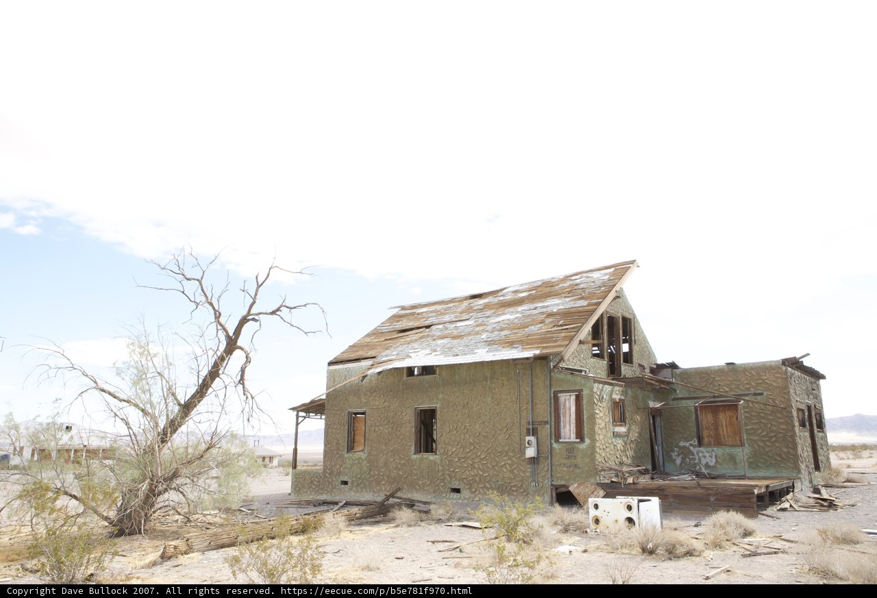 Deserted Hut in the Countryside