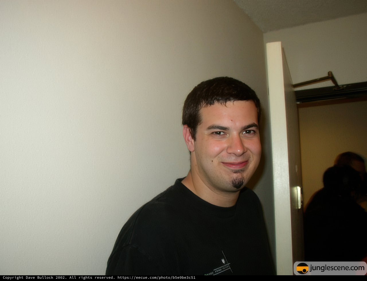 Smiling Dave B by the Door