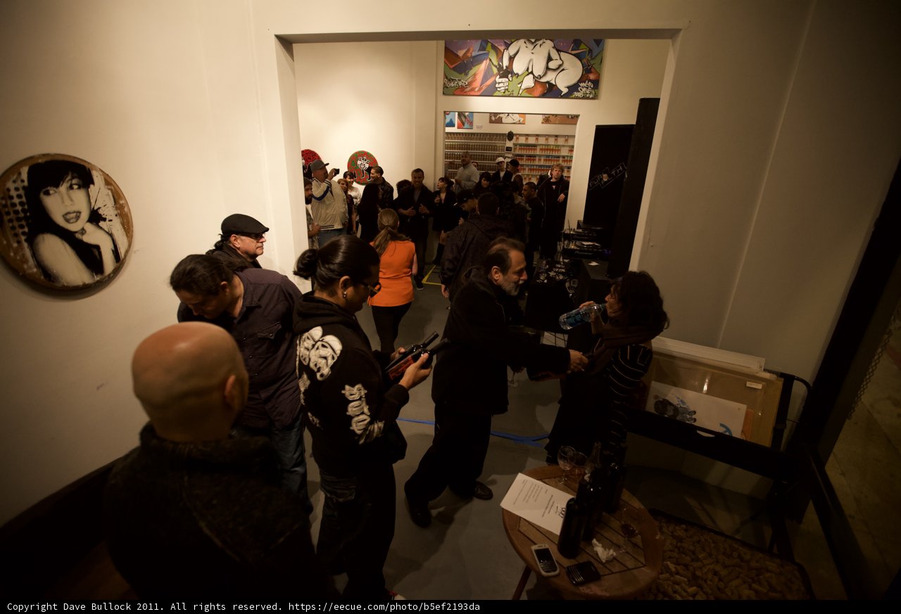 Art Appreciation at the Plata Wine Party