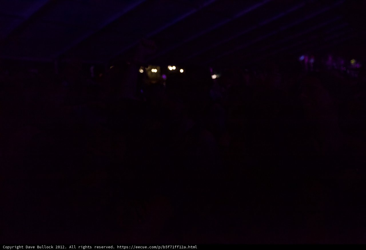 Nighttime Concert Chaos