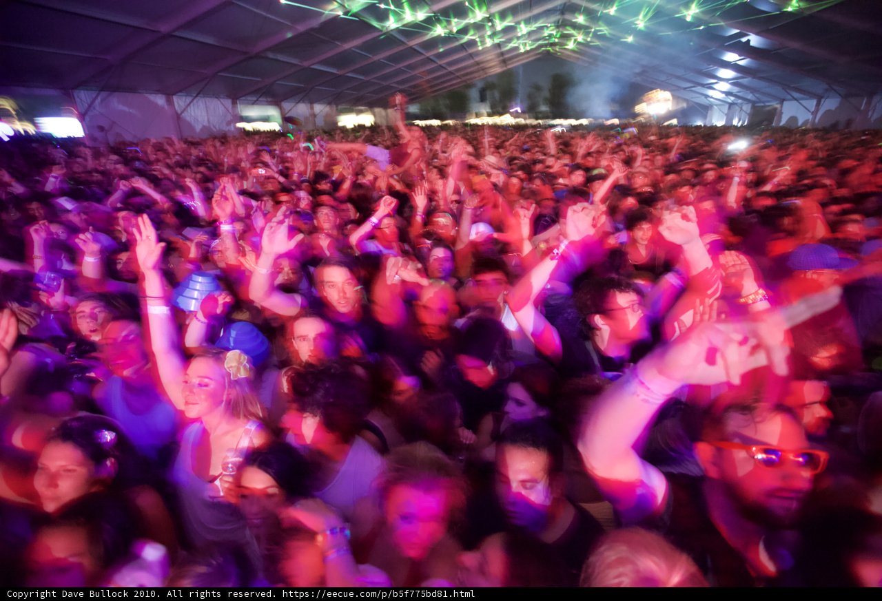 Urban Concert Crowd