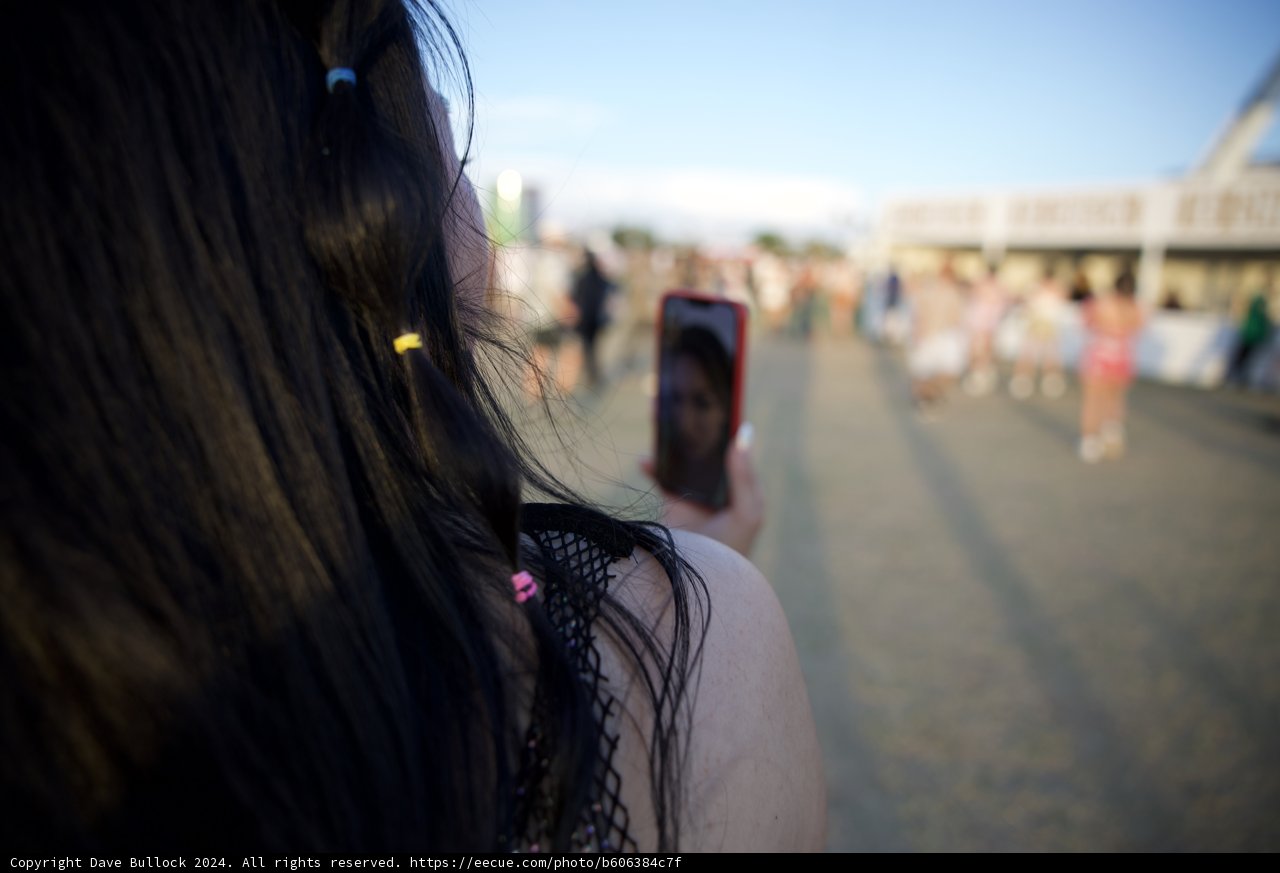 Urban Reflections: A Coachella Snapshot