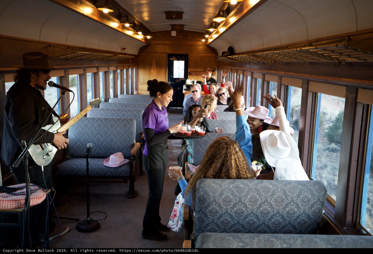 Live Music and Dining on a Vintage Train Car