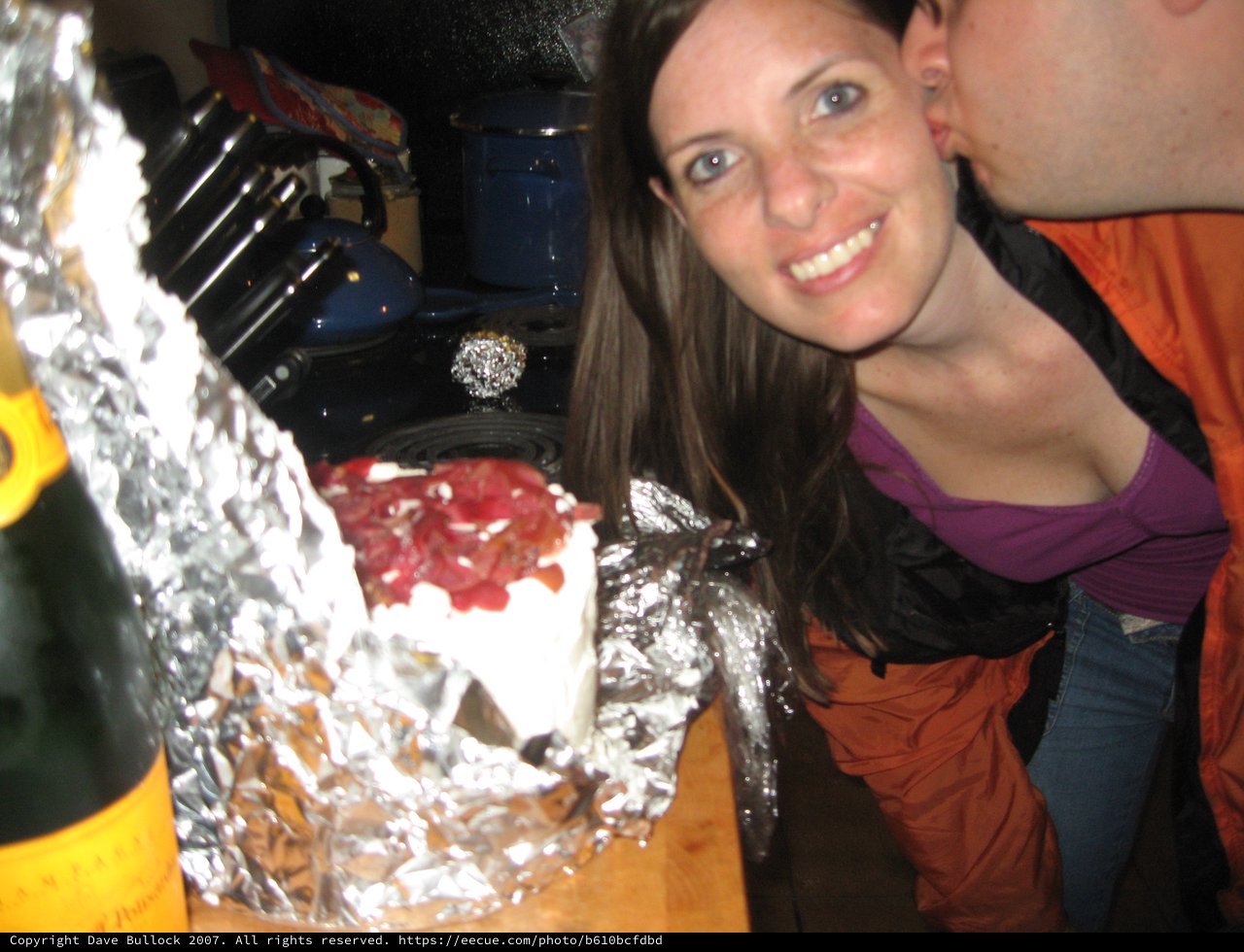 Penelope Celebrates with Anniversary Wedding Cake