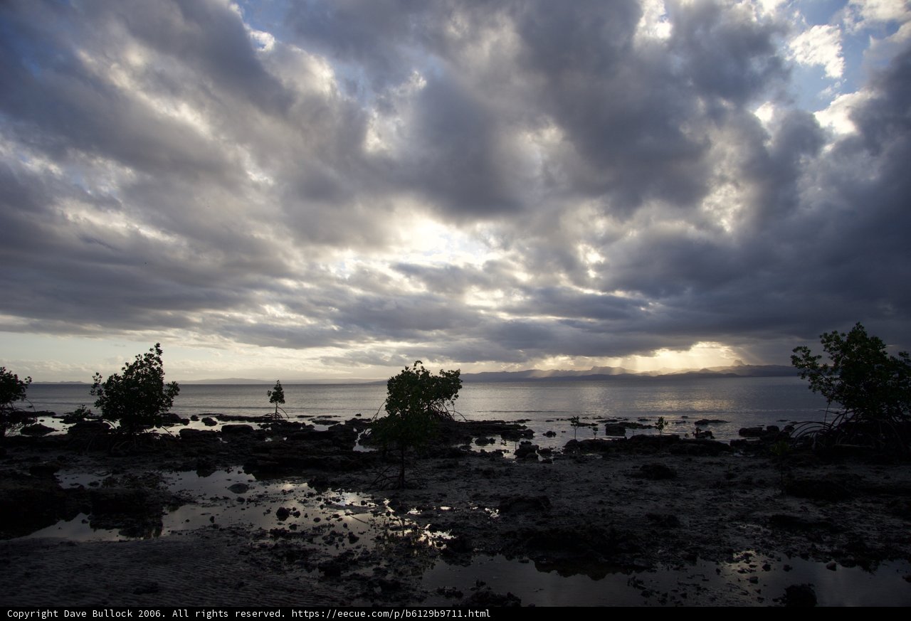 Moody Sky over the Ocean