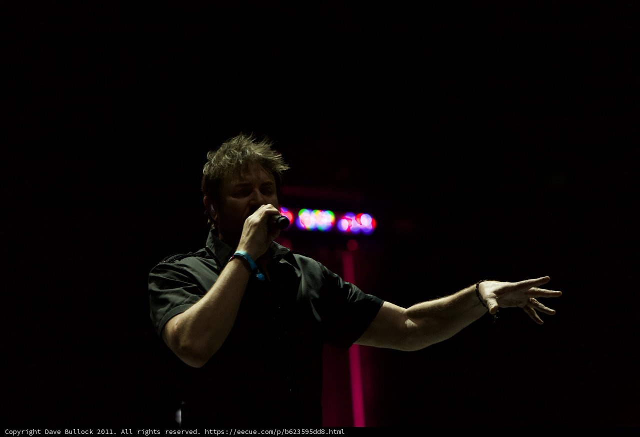 Simon Le Bon's Electrifying Solo Performance