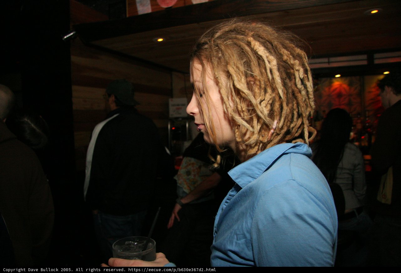 Dreadlocked Man at the Urban Pub