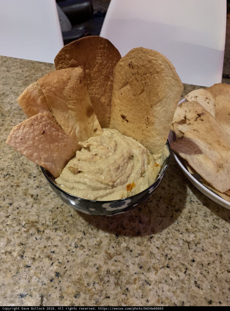 Delicious Hummus Snack