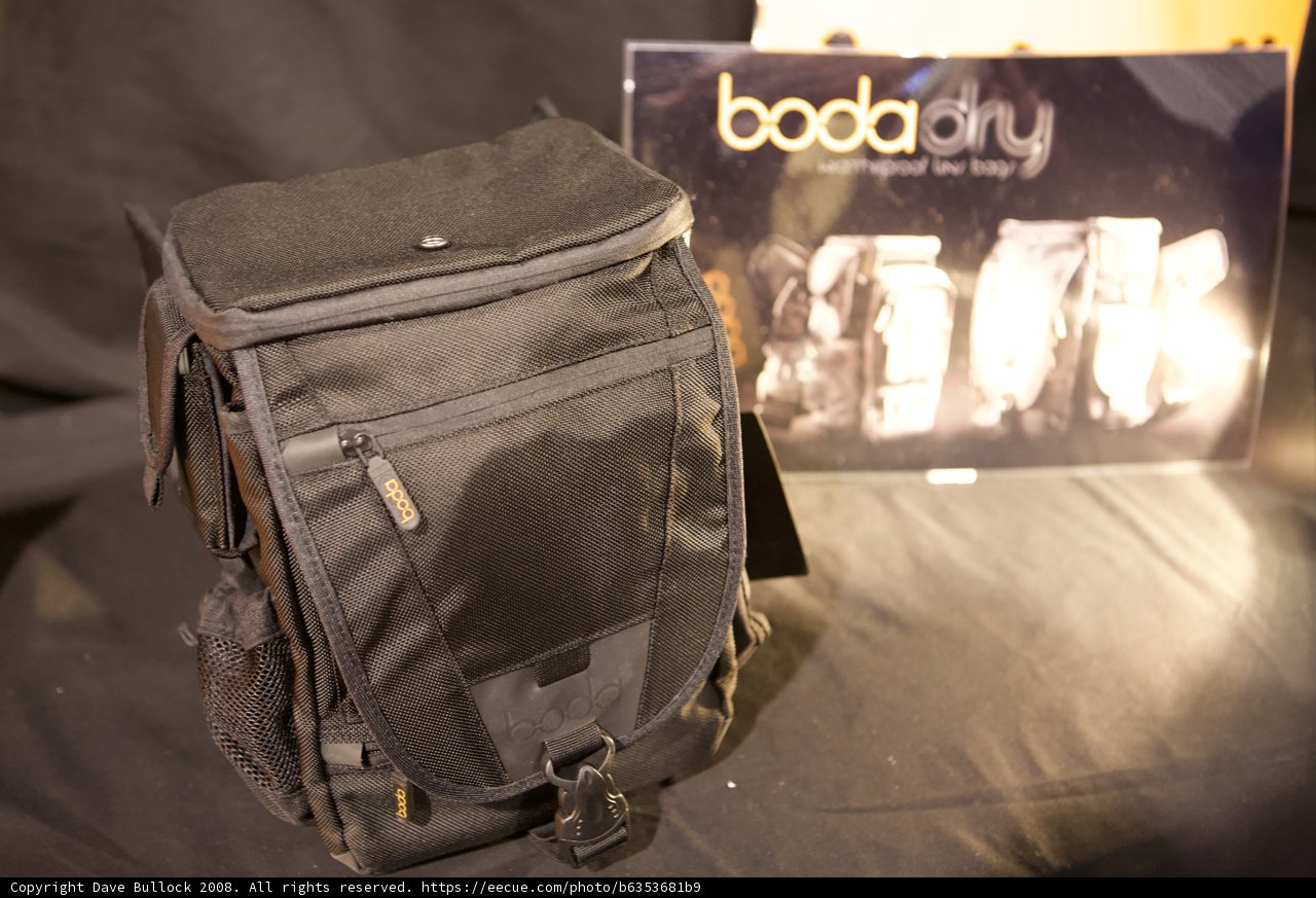 Sleek Black Backpack with Logo
