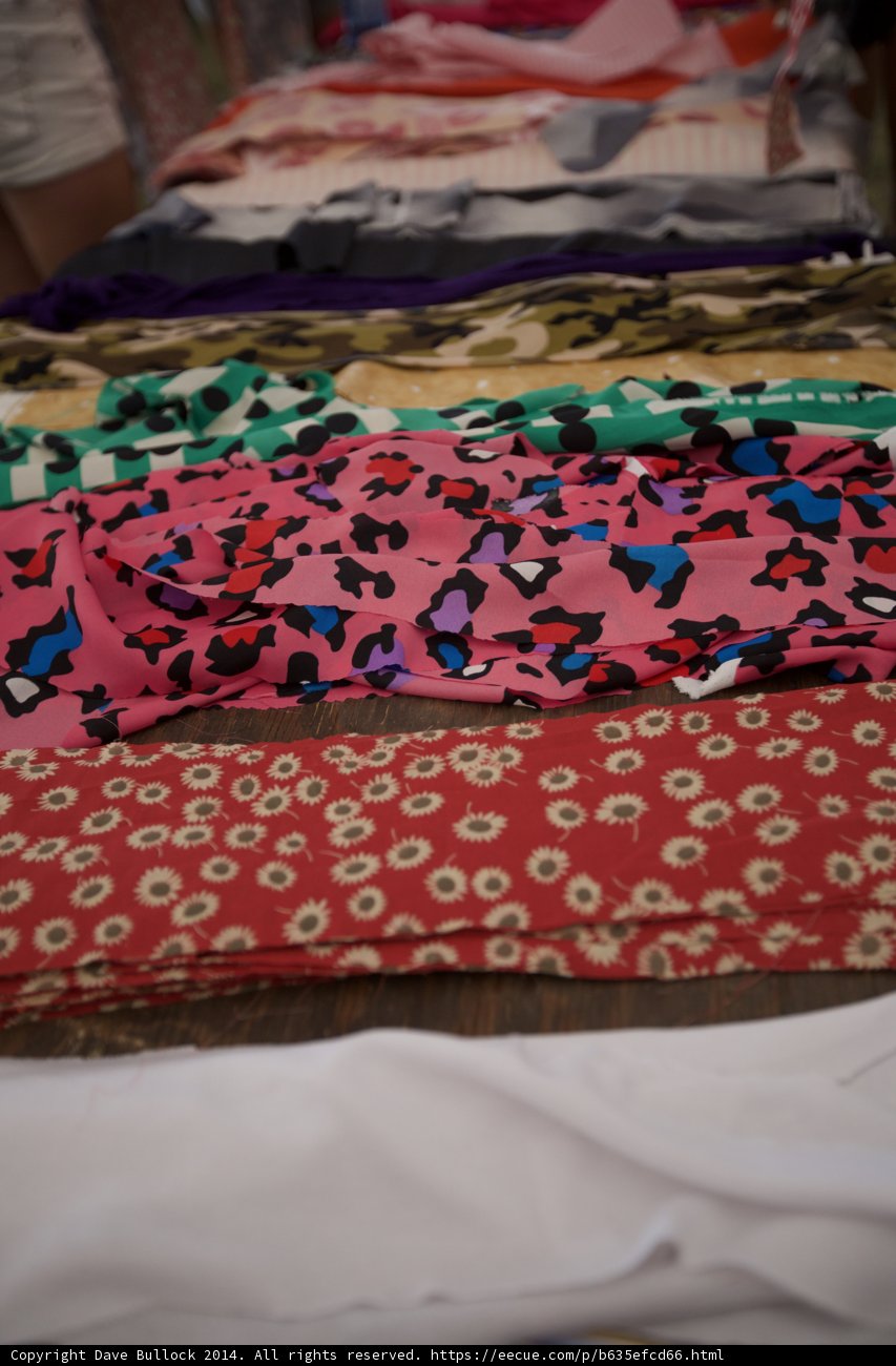 Colorful Silk Clothing and Accessories