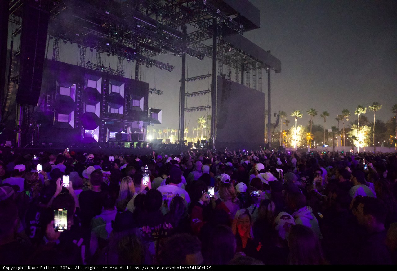 Nighttime Vibes at Coachella 2024