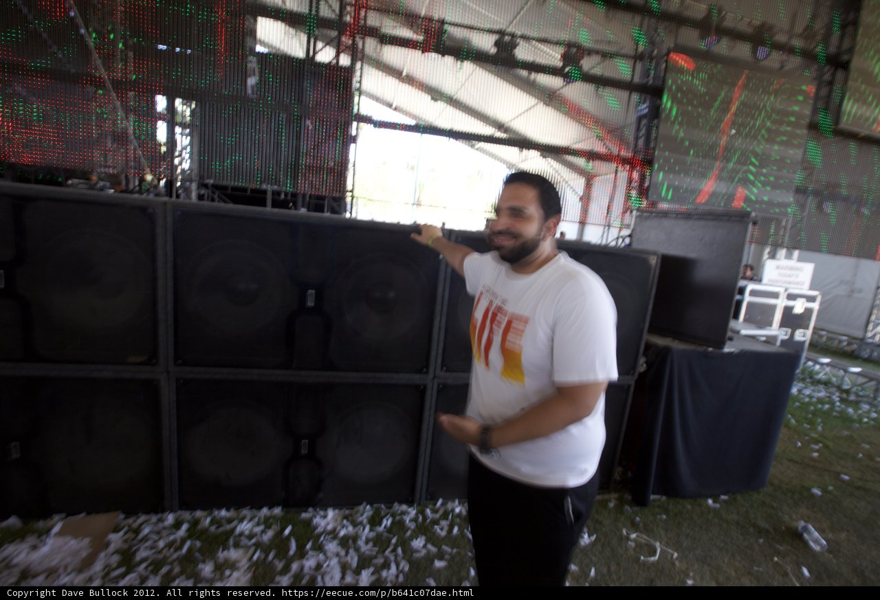 Rocking Out Next to the Speaker