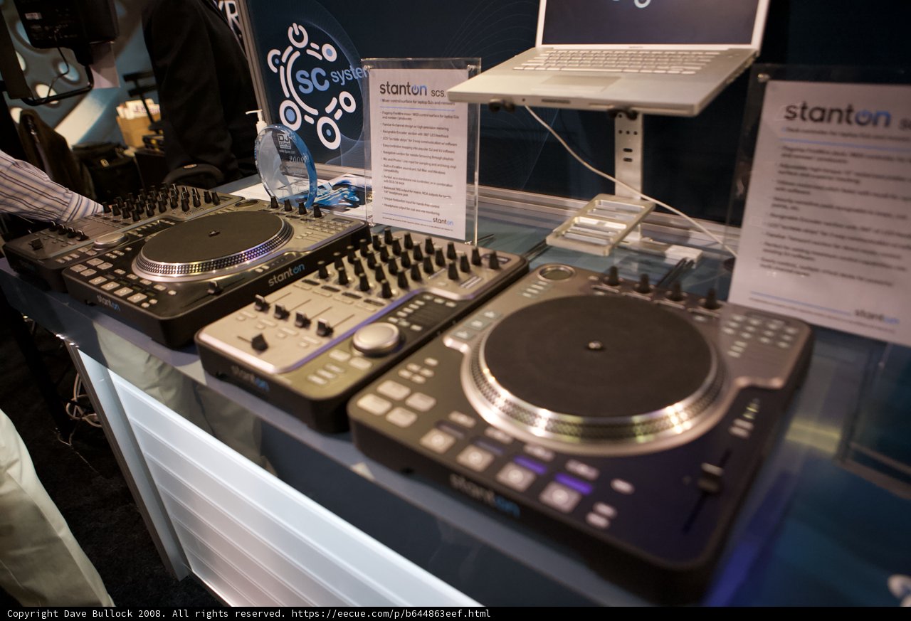 DJ Setup at the 2008 NAMM Convention