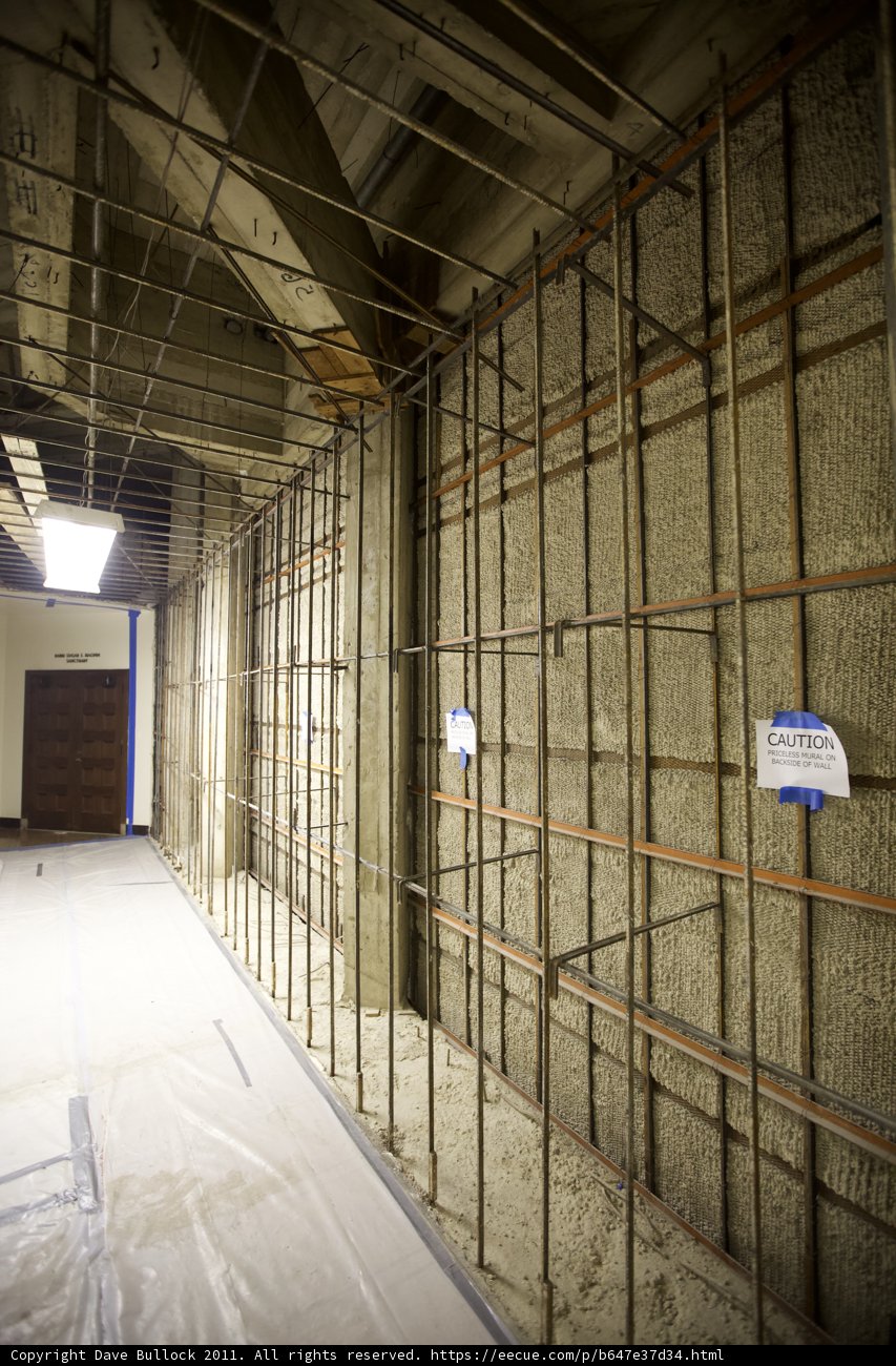 The Corridor of Concrete and Metal