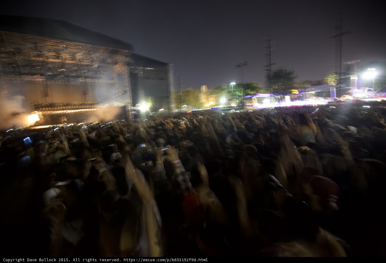 Motion Blur Festival Scene