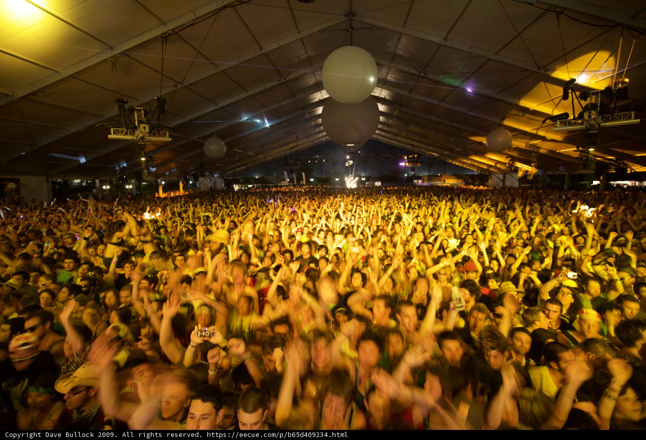 Urban Concert Crowd