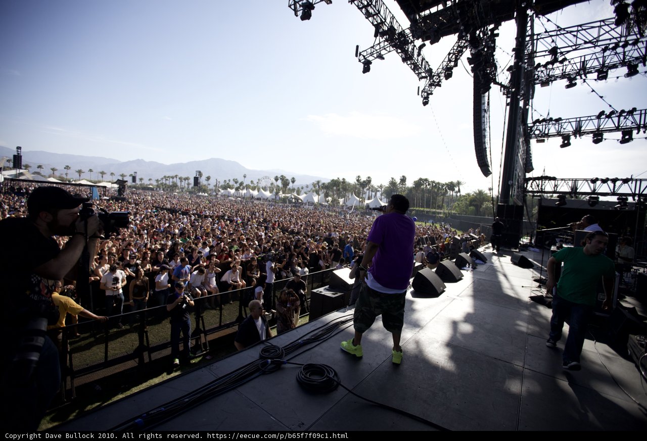 High Energy on the Coachella Stage