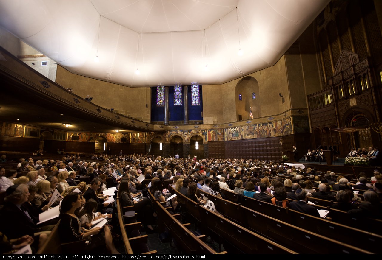 Packed Pews in Place of Ceremony