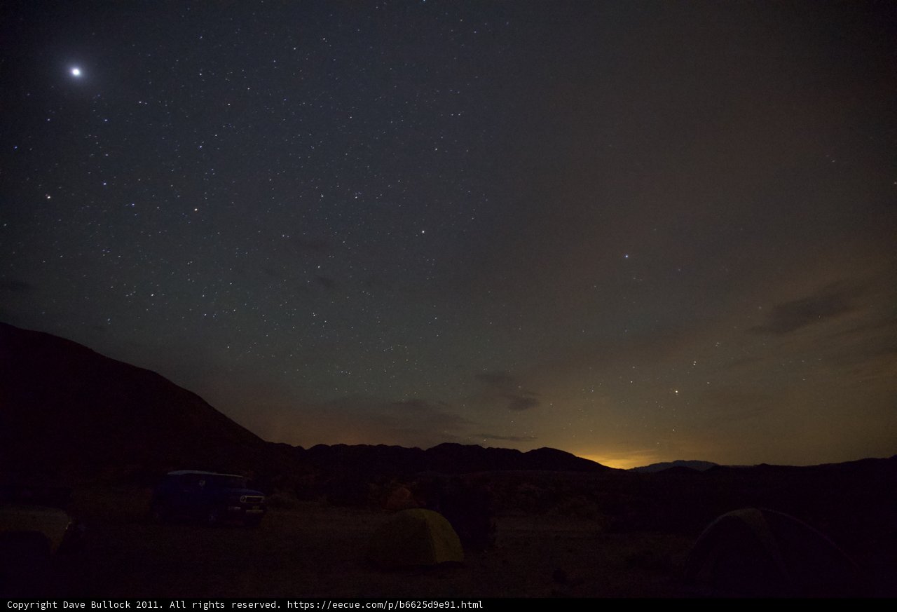 Starry Night over the Mountains