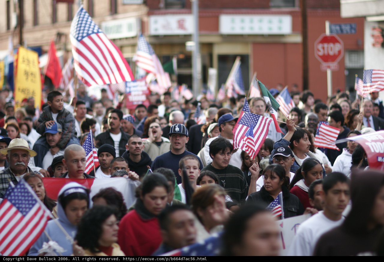Patriotic Crowd