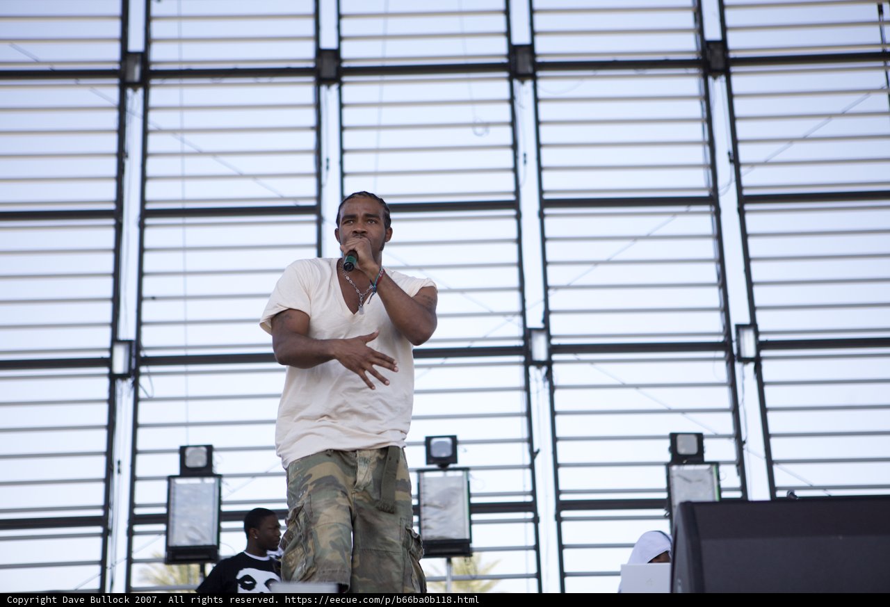 Pharoahe Monch Performs in Camouflage