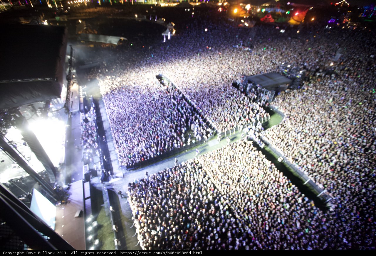 Coachella's Massive Crowd Rocks the Night Away