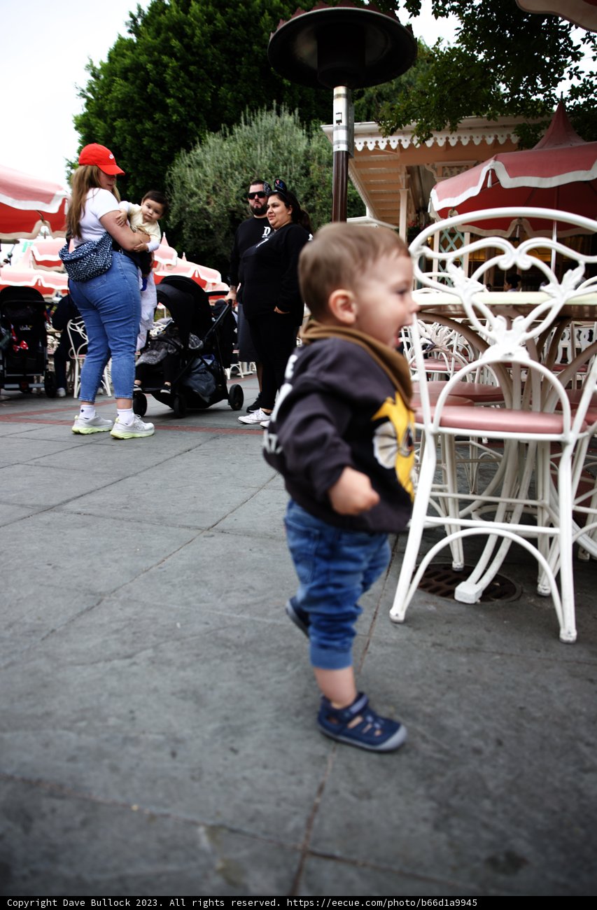 Baby's First Steps at Disneyland