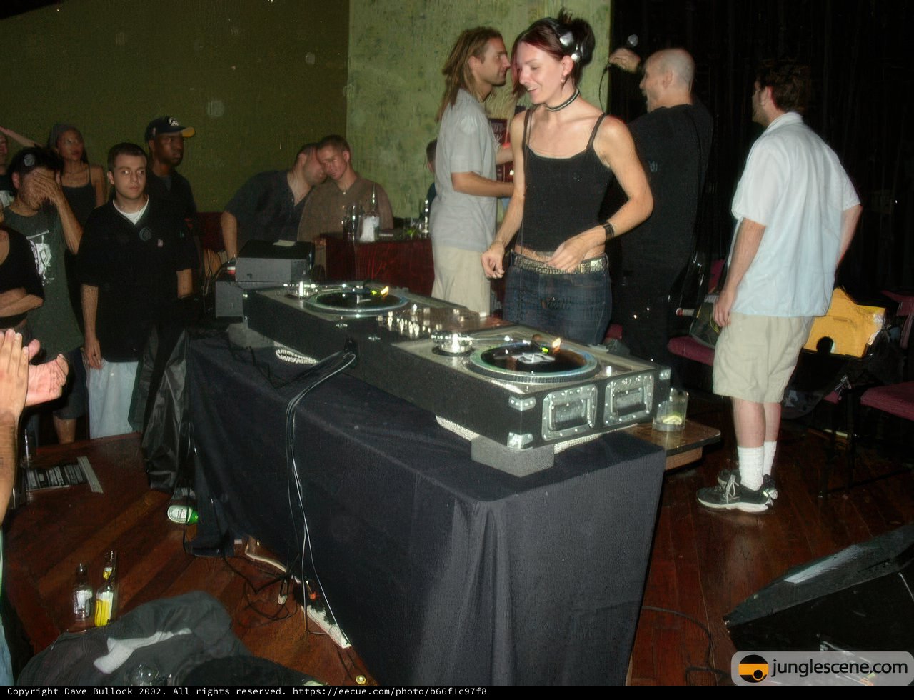 Willemijn Verkaik performing as a deejay